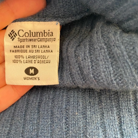 NWT Columbia Lambswool Turtleneck Sweater - Picture 2 of 7